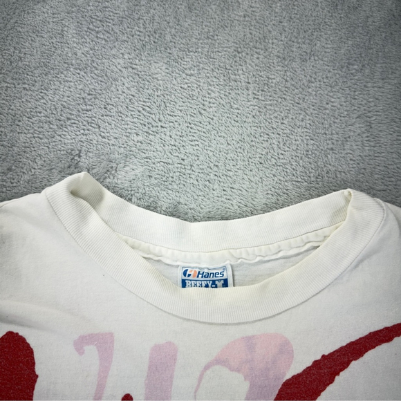 VTG U2 Men Sz XL 1990s Achtung Baby Zoo Every Artist is a Cannibal Single Stitch - Picture 7 of 12